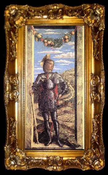 framed  MANTEGNA, Andrea St George, ta009-2